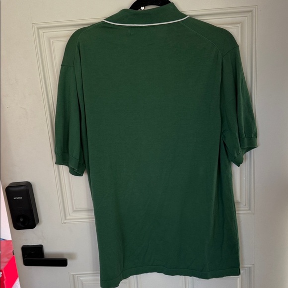 Brooks Brothers Classic Green Polo Shirt. Lightweight sweater 100% cotton - Picture 4 of 5